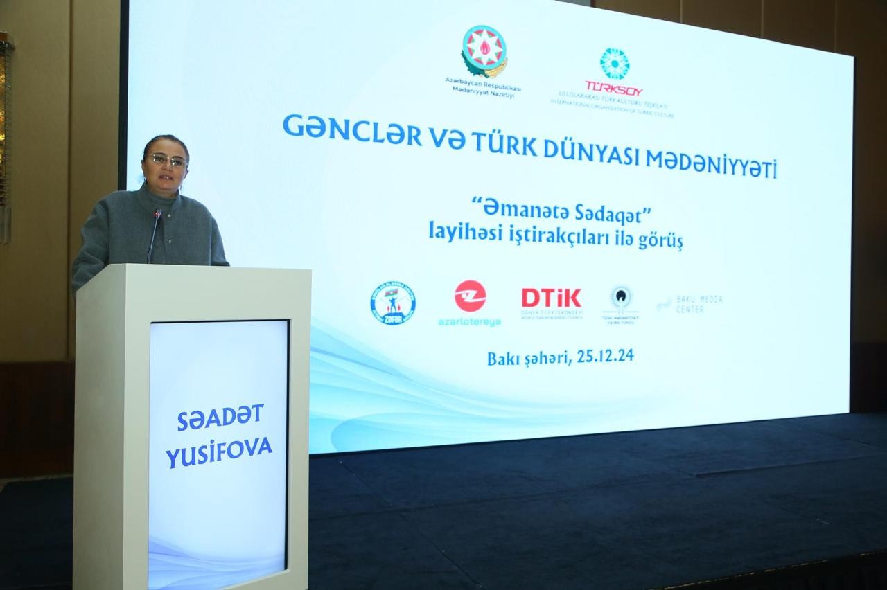 “Gənclər və Türk Dünyası Mədəniyyəti” adlı tədbir keçirildi - FOTOLAR